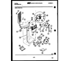 Tappan 95-1987-00-03 system and automatic defrost parts diagram