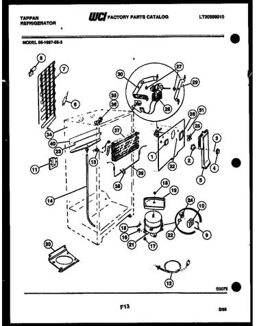 System and automatic defrost parts