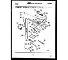 Tappan 32-2538-23-02 burner, manifold and gas control diagram