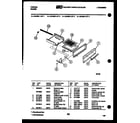 Tappan 32-2538-23-04 broiler drawer parts diagram