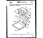 Tappan 47-2848-23-01 console and control parts diagram