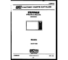 Tappan 56-4277-10-03 front cover diagram