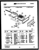 Broiler drawer parts