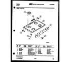 Tappan 72-2547-66-07 cooktop parts diagram