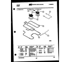Tappan 73-3757-00-06 broiler parts diagram