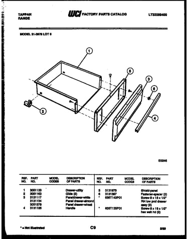 Drawer parts