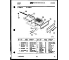 Tappan 72-3657-66-07 broiler drawer parts diagram