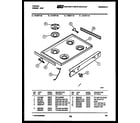 Tappan 72-7977-66-09 cooktop parts diagram