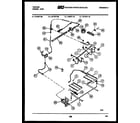 Tappan 72-3977-00-09 burner, manifold and gas control diagram