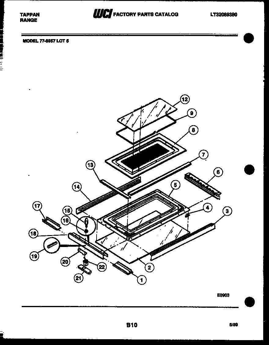 TOP DOOR PARTS