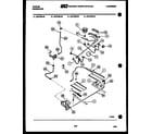 Tappan 30-2758-00-04 burner, manifold and gas control diagram