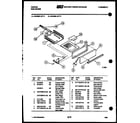 Tappan 36-3032-66-06 broiler drawer parts diagram