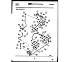 Tappan 30-3978-00-05 burner, manifold and gas control diagram