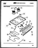 Cooktop and broiler parts