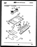 Cooktop and broiler parts
