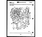 Tappan 44-2408-23-03 cabinet parts and heater diagram