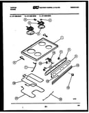 Cooktop and broiler parts