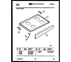 Tappan 31-2759-23-01 cooktop parts diagram