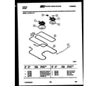 Tappan 31-3979-00-01 broiler parts diagram