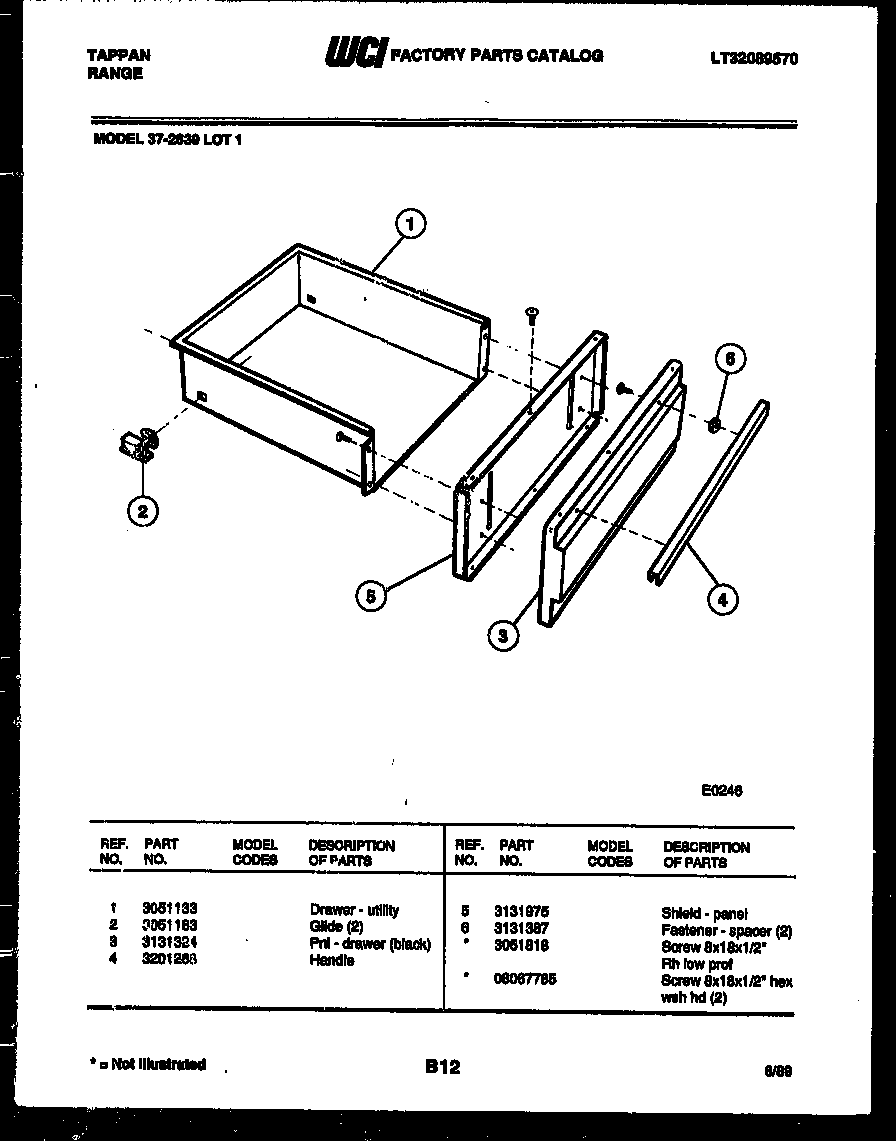 DRAWER PARTS