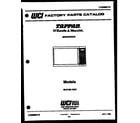 Tappan 56-9139-10-01 front cover diagram