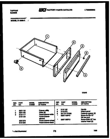 Drawer parts