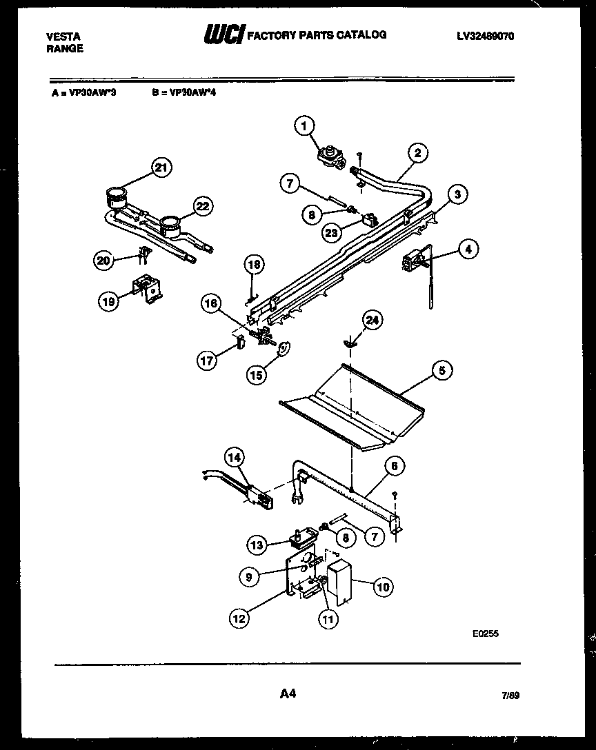 Burner parts