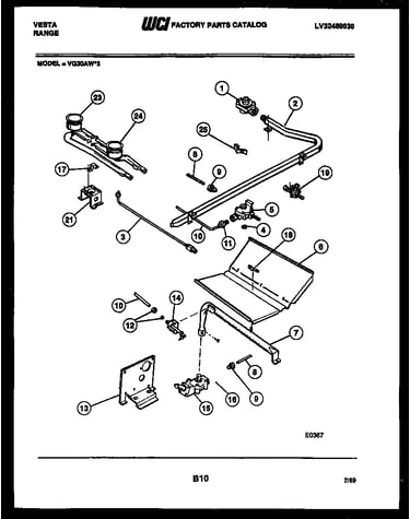 Burner parts