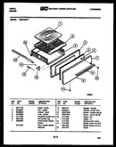 Broiler drawer parts