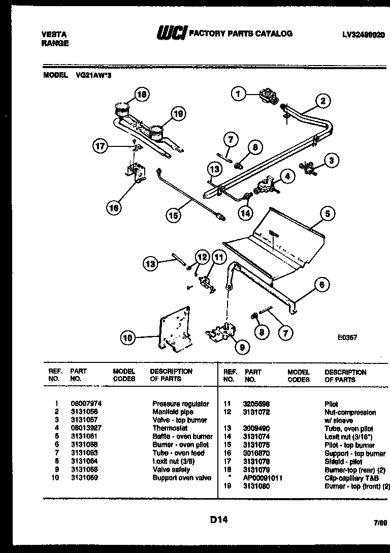 BURNER PARTS