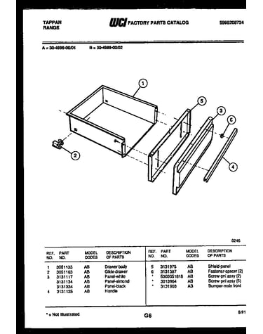 Drawer parts