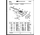 Tappan 30-2249-00-02 broiler drawer parts diagram