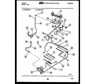 Tappan 30-3859-00-02 burner, manifold and gas control diagram