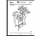 Tappan 95-1757-45-02 cabinet parts diagram