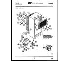 Tappan 95-1757-23-02 system and automatic defrost parts diagram