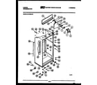 Tappan 95-1999-00-01 cabinet parts diagram