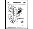 Tappan 95-1999-23-01 system and automatic defrost parts diagram