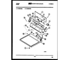 Tappan 47-2828-23-02 console and control parts diagram