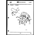 Tappan 49-2848-00-02 burner, igniter and valve diagram