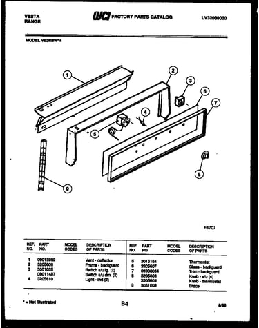 Cooktop parts
