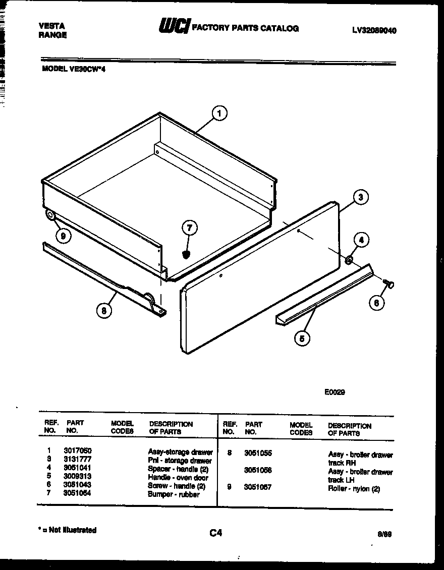 DRAWER PARTS