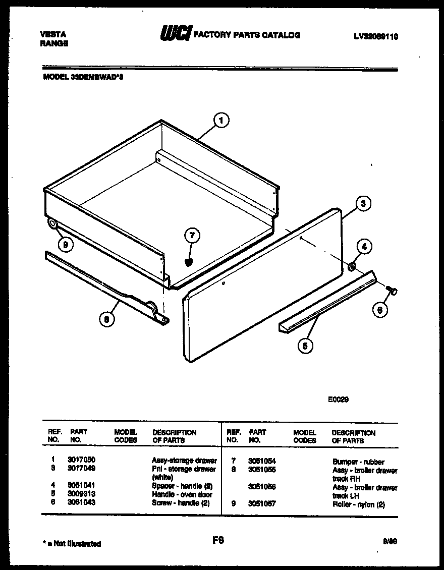 DRAWER PARTS