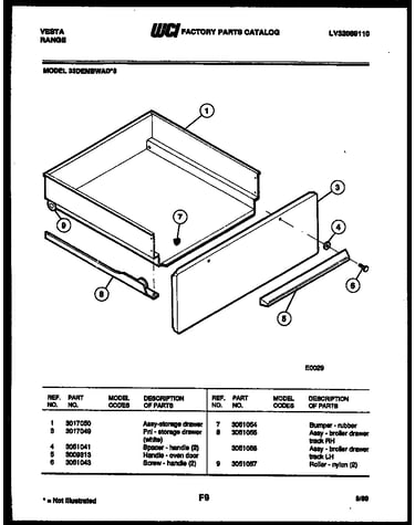 Drawer parts