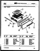 Broiler drawer parts