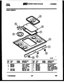 Cooktop parts