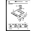 Tappan 30PPSKWDN0 cooktop parts diagram