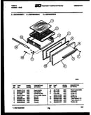 Broiler drawer parts