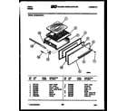 Tappan 21KGMAWAN4 broiler drawer parts diagram