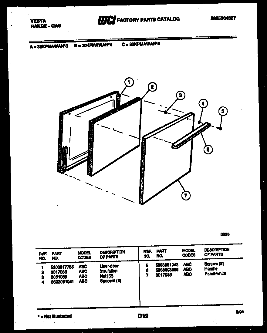 Door parts
