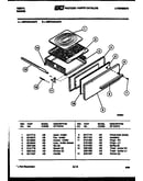 Broiler drawer parts